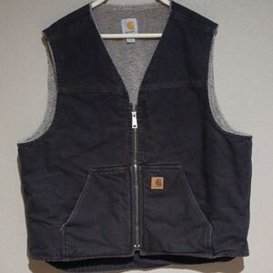 Carhartt Classic Brown Sherpa-Lined Vest